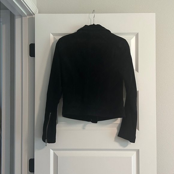 Blank NYC Black Suede moto Jacket - Picture 4 of 7
